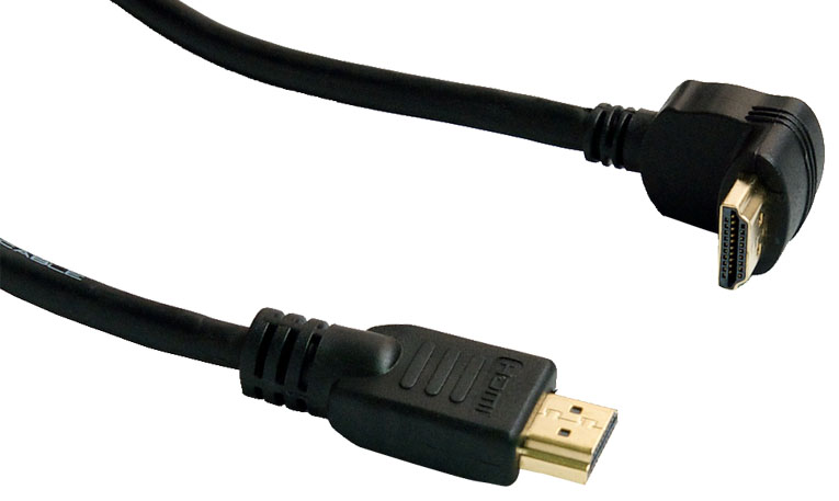 High Speed HDMI cable 90 degree to straight