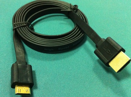 34AWG/36AWG High Speed Flat HDMI cable A/M-C/M with Ethernet